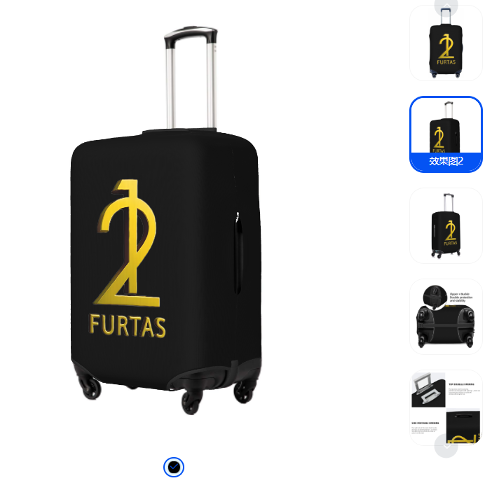 Luggage Cover Elastic Suitcase Cover Protector Fit 18-32 Inch