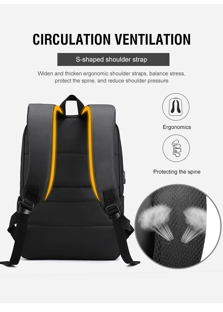 Men's Backpack Fashion Work Travel Backpack