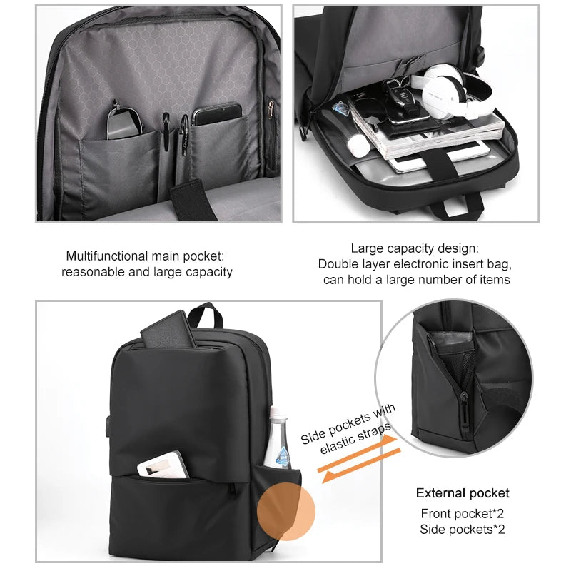 Men's Backpack Fashion Work Travel Backpack