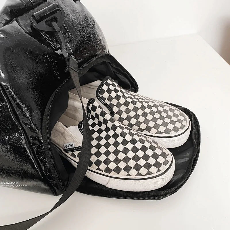 Travel Bag Yoga Fitness Bag Large Capacity Short Trip Waterproof Training Bag