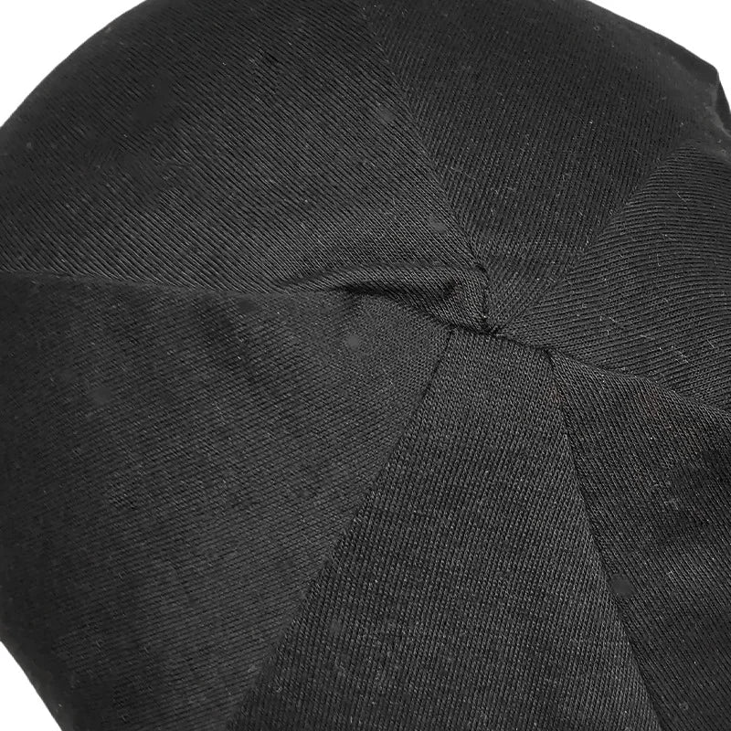 Unisex Double-layer Knitted Big Head Skull Beanie Cap