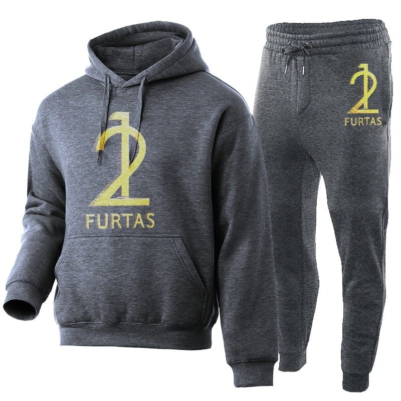 New Autumn Winter Tracksuits Men Women Hoodie+ Pants Jogging Suit 2pcs Casual Pullover Sportswear
