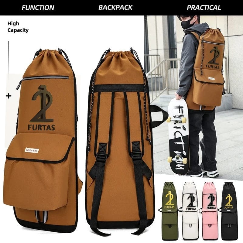 Skateboard Bag  Outdoor Longboards Carrying Case Double Shoulder Travel Backpack Wholesale