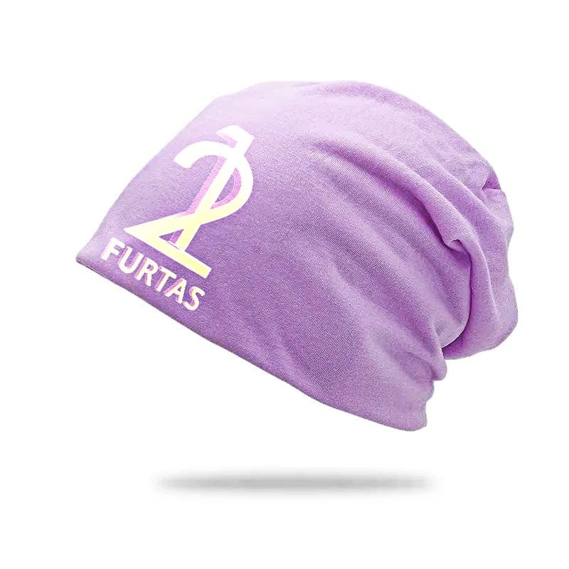 Unisex Double-layer Knitted Big Head Skull Beanie Cap