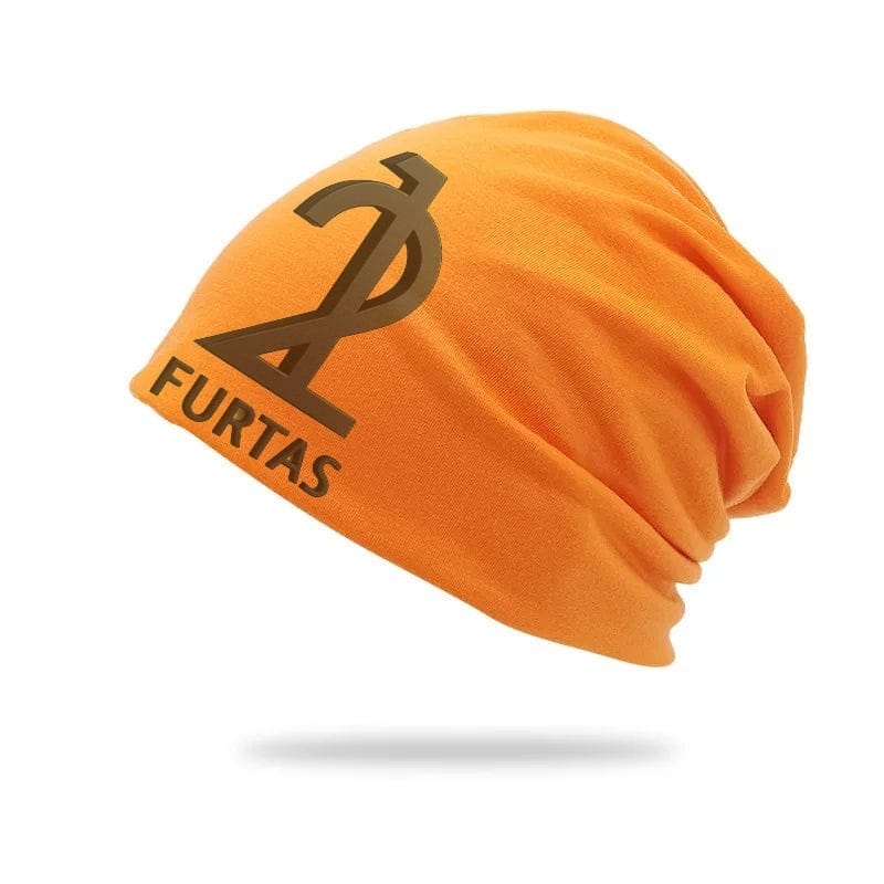 Unisex Double-layer Knitted Big Head Skull Beanie Cap