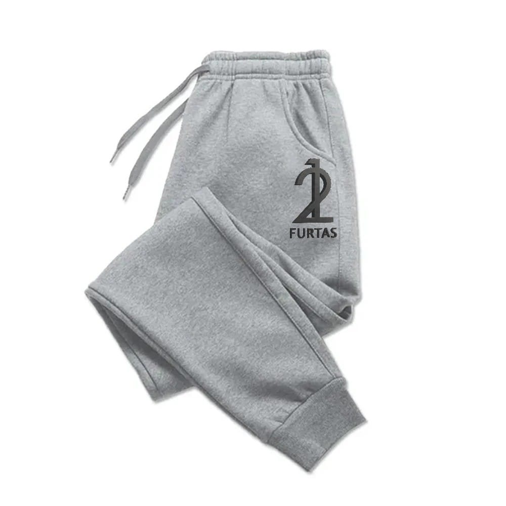 Men's Drawstring Cargo Sweatpants, Elastic Waist, Monochromatic Pocket Pants, Casual Sport Pants