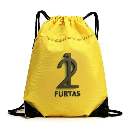 Drawstring Backpack Sports Bag Zipper
