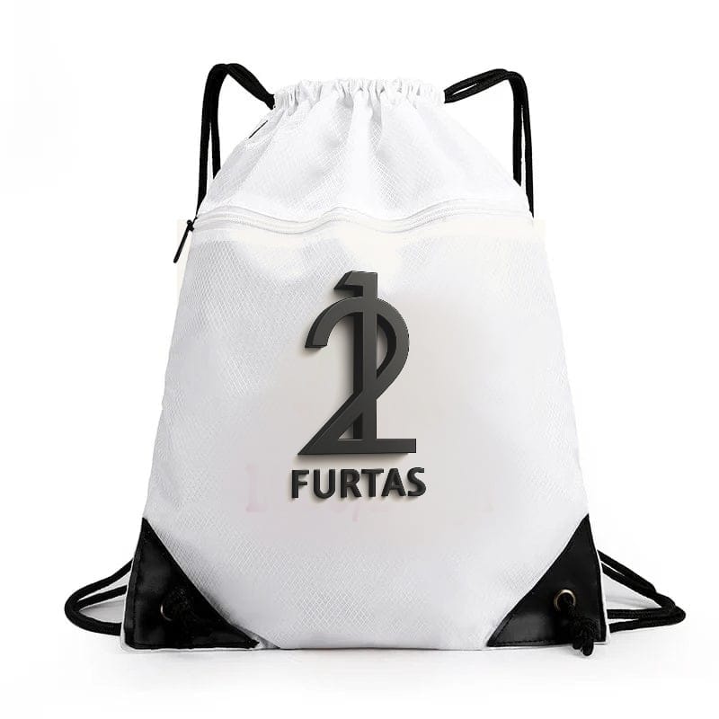 Drawstring Backpack Sports Bag Zipper