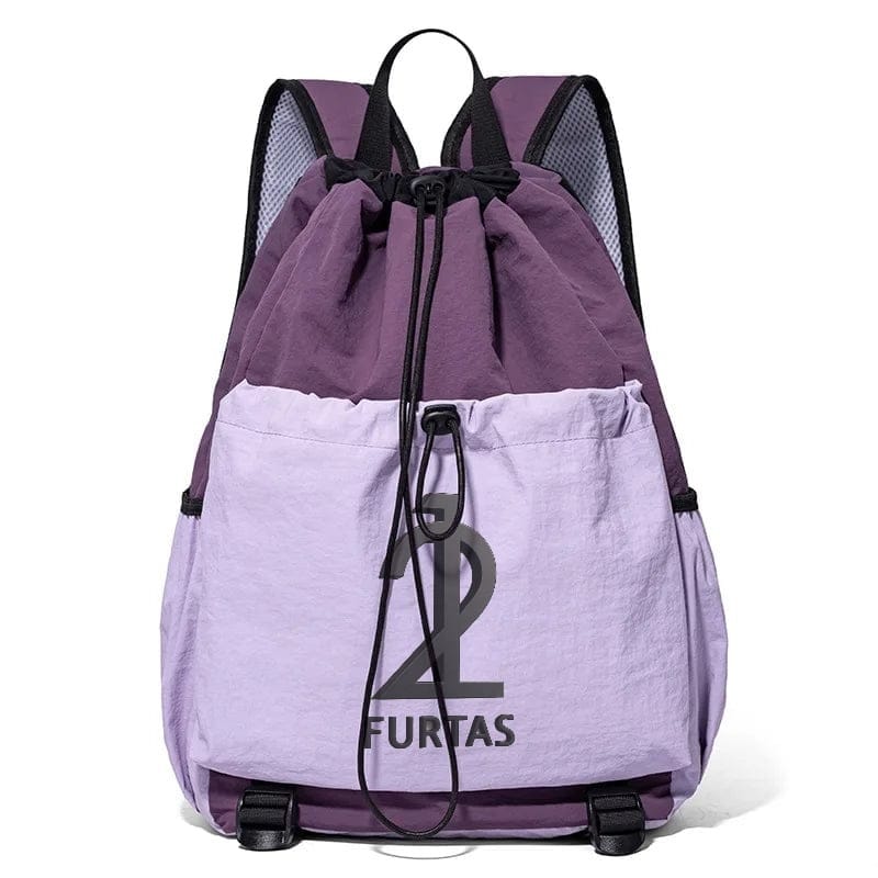 Drawstring Sports Backpack Large Capacity badmintonta bag