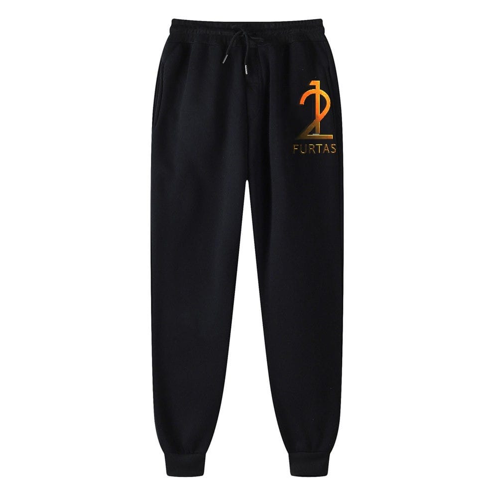 Men's Drawstring Cargo Sweatpants, Elastic Waist, Monochromatic Pocket Pants, Casual Sport Pants