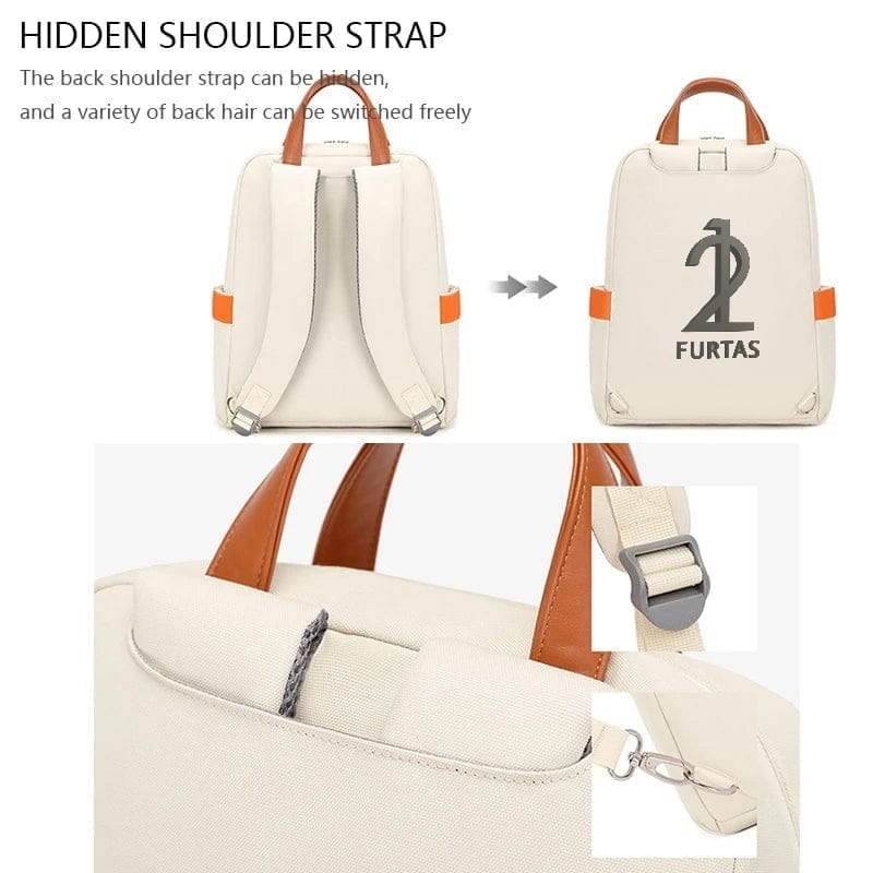 Youth Boys Girls Travel Backpack Academy Simple Schoolbag Computer Bag