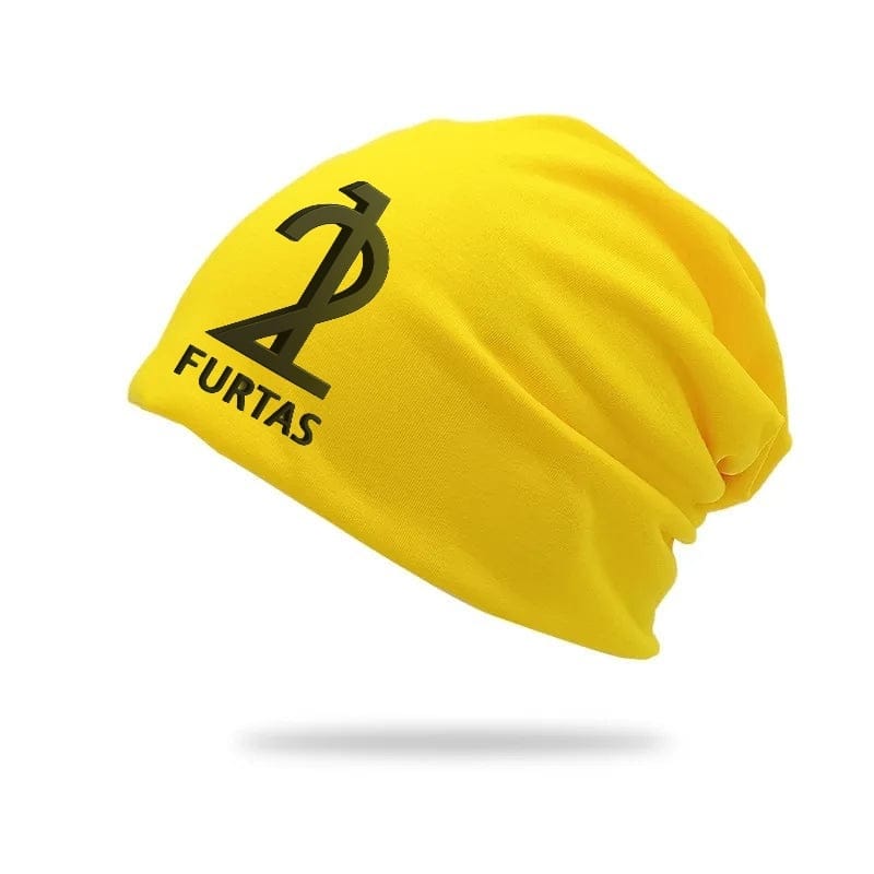 Unisex Double-layer Knitted Big Head Skull Beanie Cap