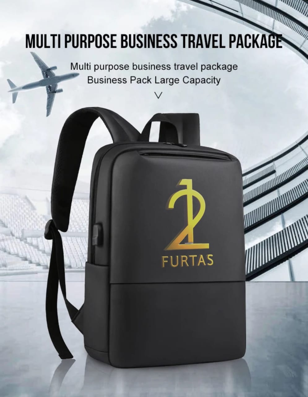 Men's Backpack Fashion Work Travel Backpack