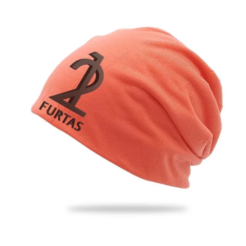 Unisex Double-layer Knitted Big Head Skull Beanie Cap