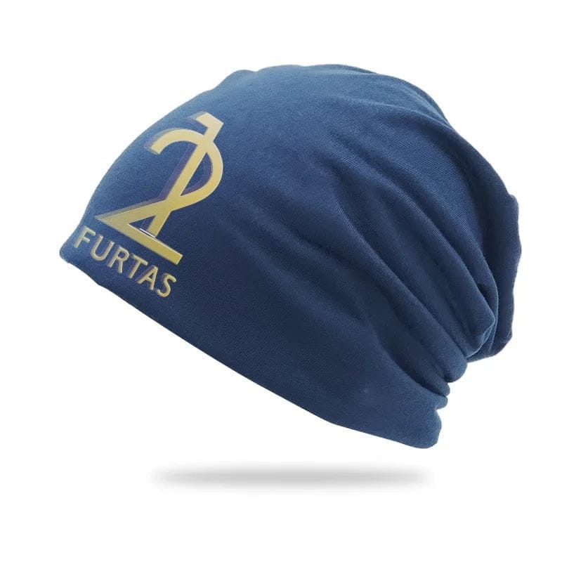 Unisex Double-layer Knitted Big Head Skull Beanie Cap