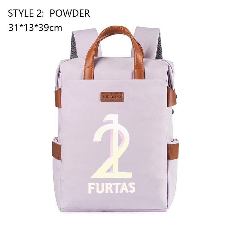 Youth Boys Girls Travel Backpack Academy Simple Schoolbag Computer Bag