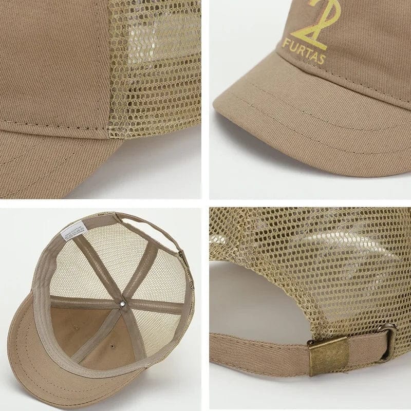 Unisex Short Brim Baseball Caps